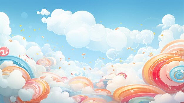 Photo skycloud background art