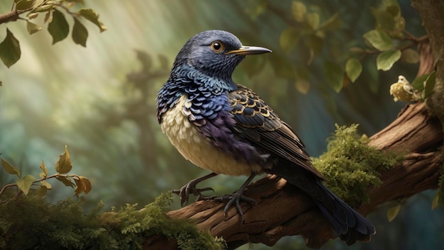 Skylar's Enchanted Gaze Een nieuwsgierige Starling's Forest Odyssey