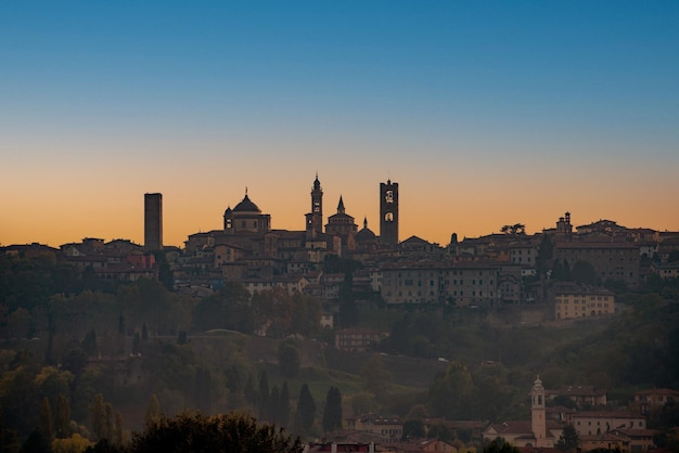 Skyline of Bergamo