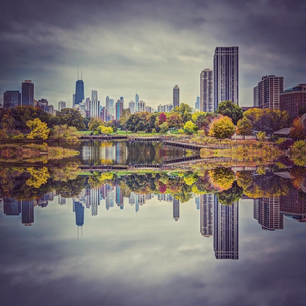 Skyline Chicago stad