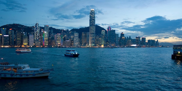 Skyline of Hong Kong