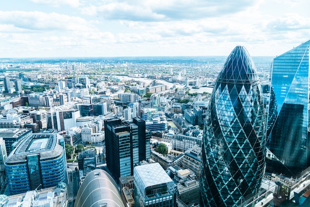 Skyline of London City