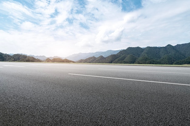 Skyline of Mountain Forest Expressway