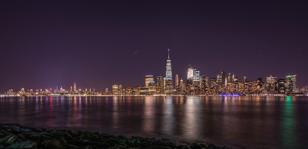 Photo skyline new york city usa