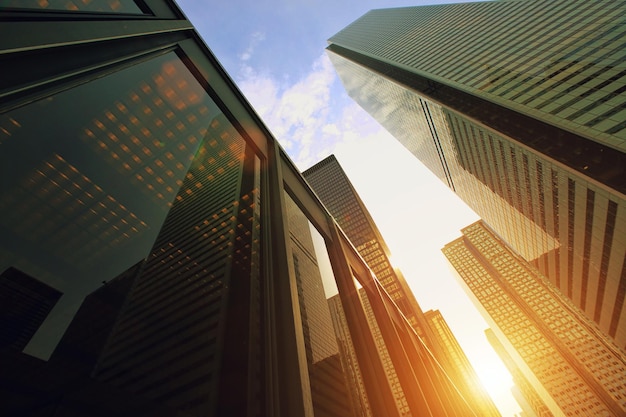 Skyline of Toronto financial district