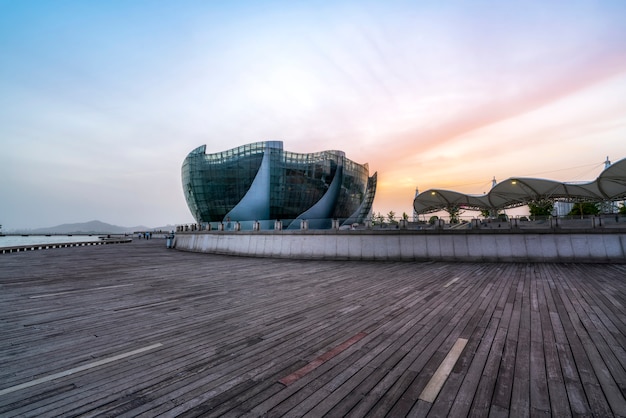 Skyline of Urban Modern Architectural Landscape