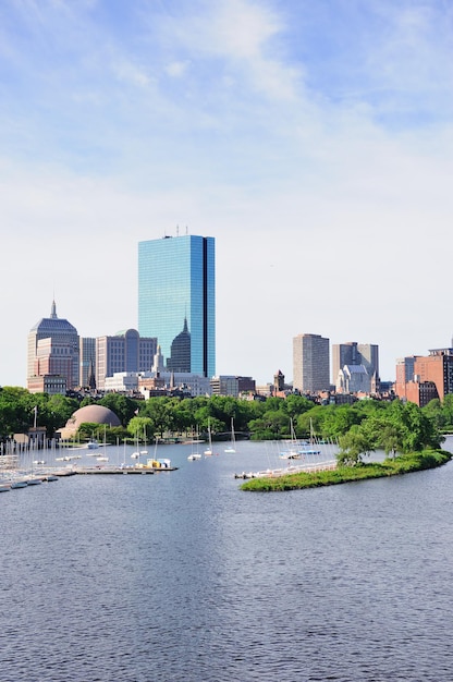 skyline van Boston
