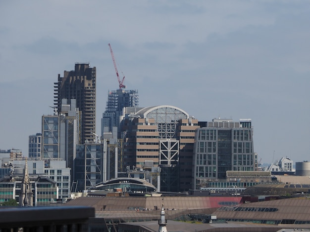 Skyline van de stad londen