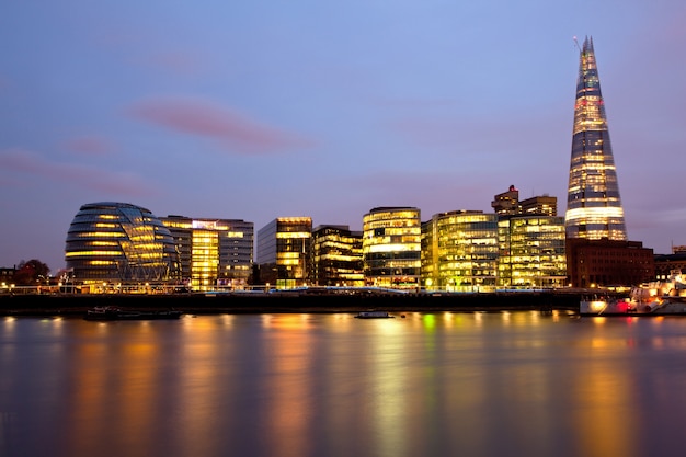 Skyline van het stadhuis van Londen