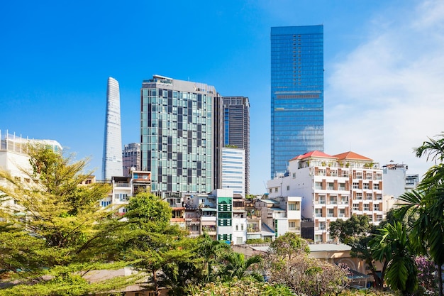 Skyline van Ho Chi Minh-stad