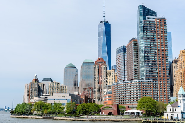 Skyline van Manhattan in New York City