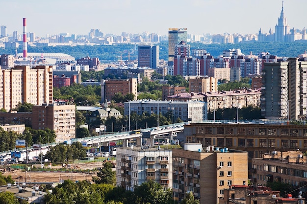 skyline van Moskou