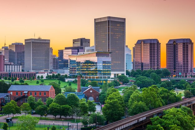 Foto skyline van richmond virginia