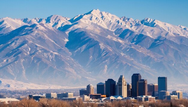 skylineofsaltlakecitydowntowninutahwithwaEnhanced