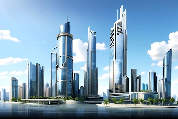 skyscraper buildings