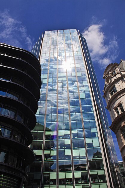 The skyscraper in London city England UK