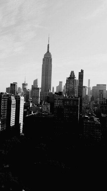 Photo skyscrapers in city