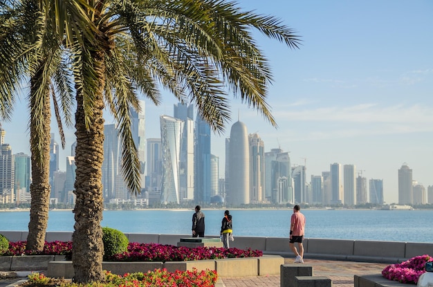 Photo skyscrapers in city