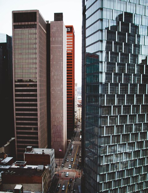 Photo skyscrapers in city