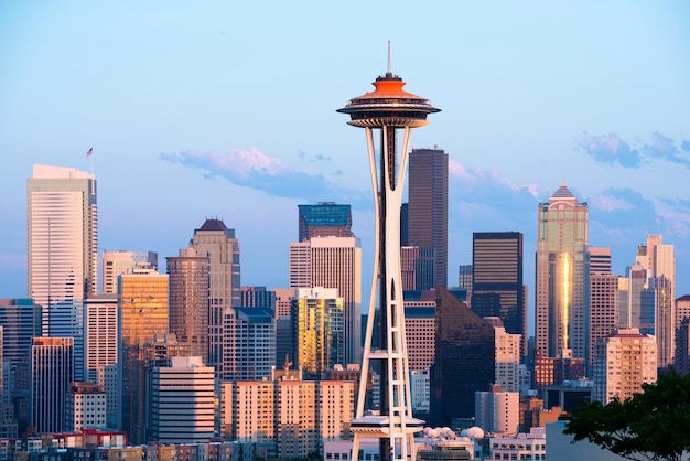 Photo skyscrapers in city