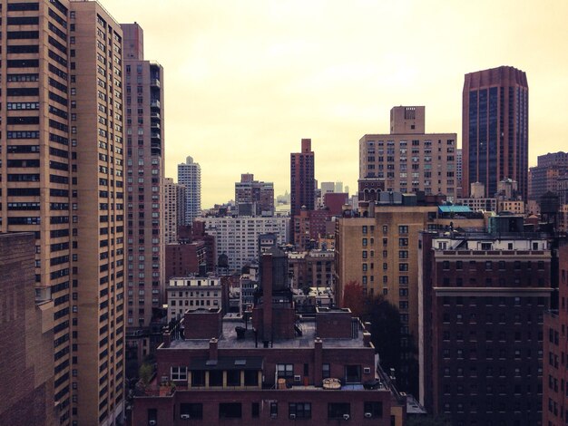 Skyscrapers in city