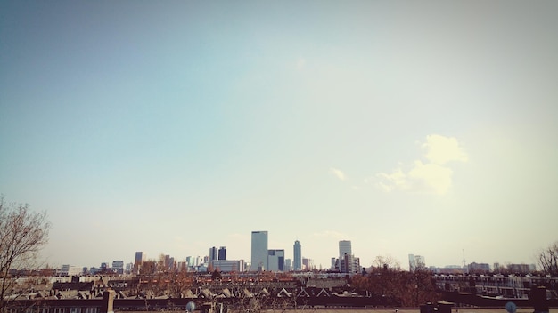 Photo skyscrapers in city