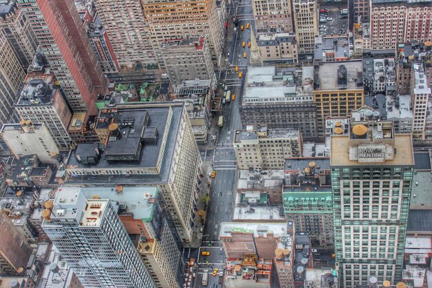 Photo skyscrapers in a city