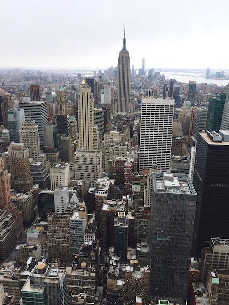 Skyscrapers in city