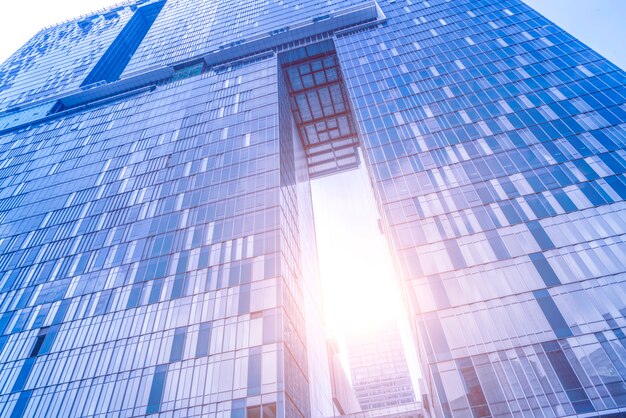 Skyscrapers from a low angle view 