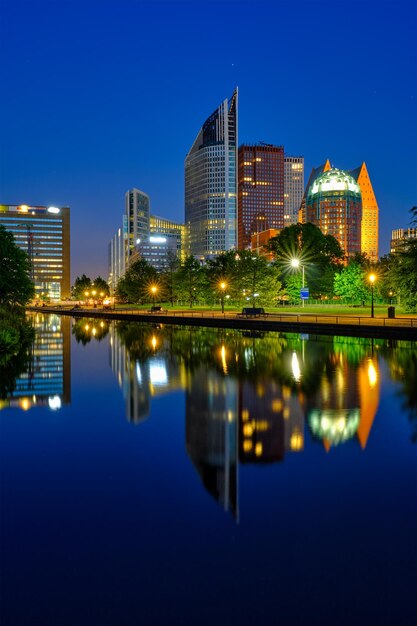 Skyscrapers in the hague netherlands