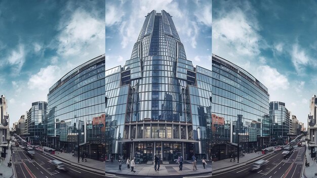 Photo skyscrapper office business building london