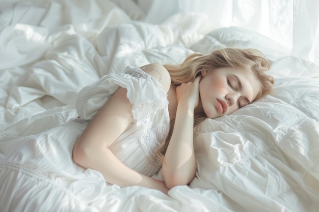 slaapproblemen concept bedtijd