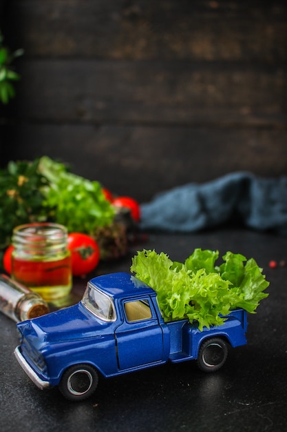 slabladeren, groenten gezonde salade