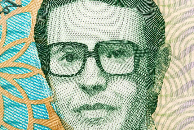 Foto slaheddine el amam een close-up portret uit de tunesische dinar