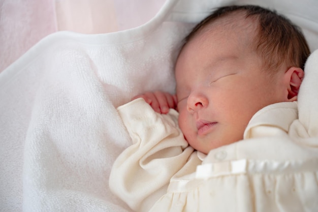 Slapende japanse pasgeborene