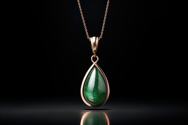 Sleek Aventurine Steen hanger