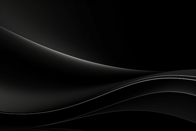 Sleek Black Background for Professional Use