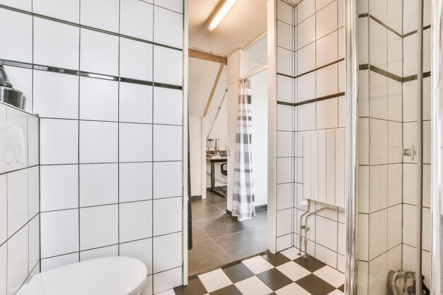 Sleek and elegant bathroom