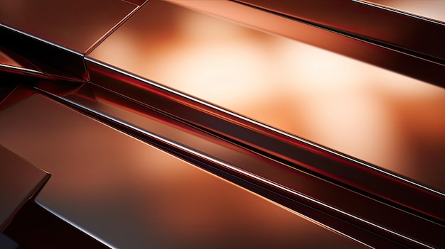 Sleek glossy metal background