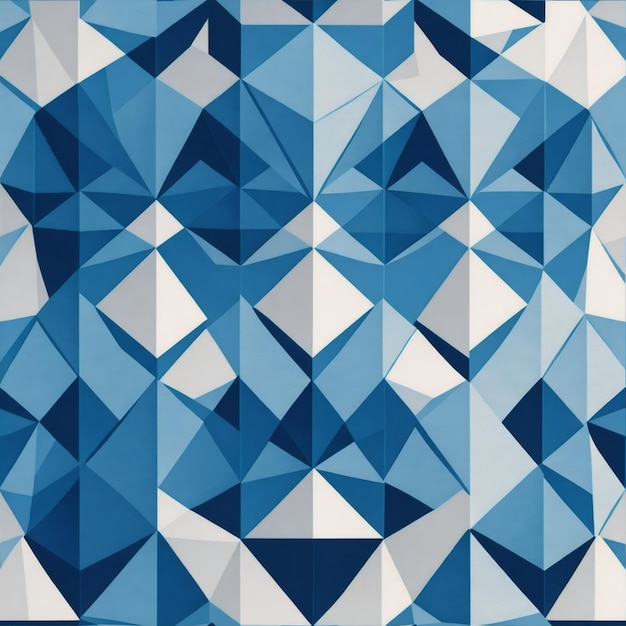 은은한 기하학적 패턴이 있는 파란색 배경의 세련된 미니멀리스트 디자인