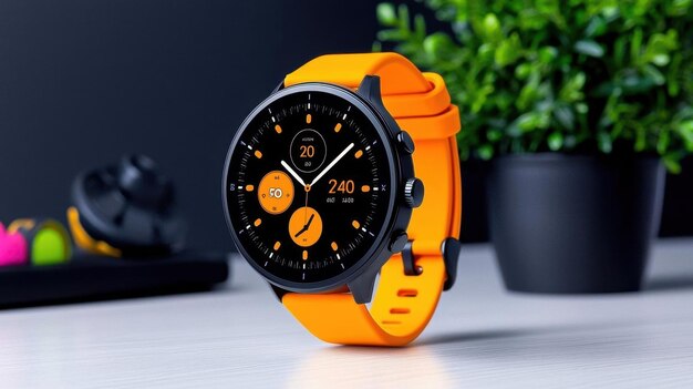 A sleek and modern UI design for a fitness tracker app with customizable widgets and a streamlined layout