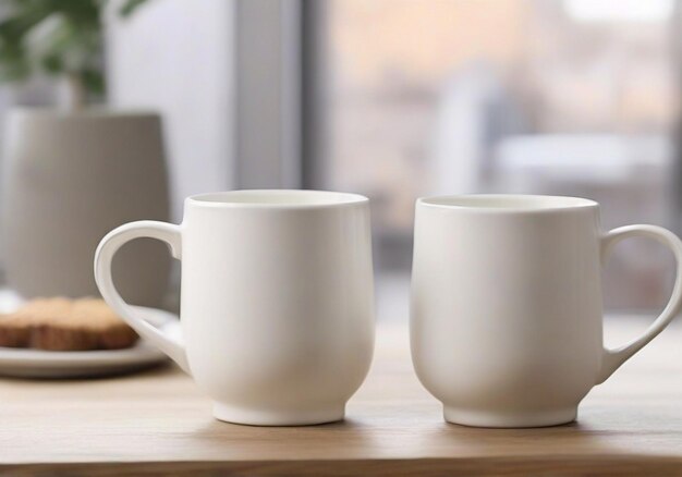 A sleek oversized coffee mug Ai generated