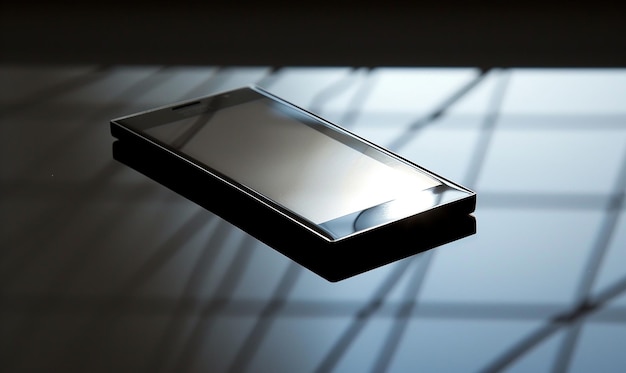 Sleek Smartphone Reflection