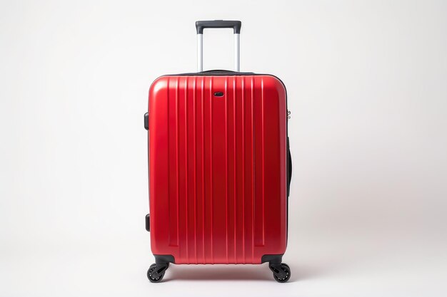 Sleek and Sturdy Spinner Luggage Isolated On White background