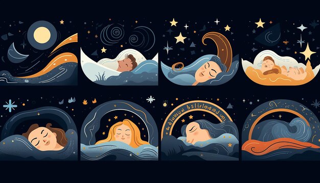 Photo sleep illustration