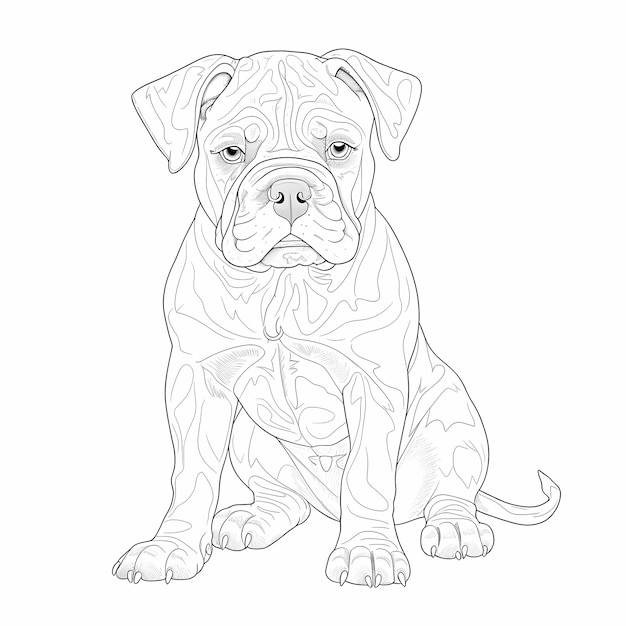 Photo sleepy serenade relaxation with an adult coloring page cute sleeping dog