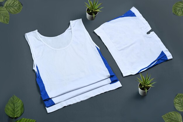 sleeveless shirt and boxer set