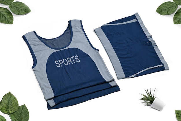 sleeveless shirt and boxer set