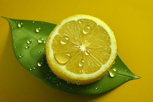 Slice of lemon