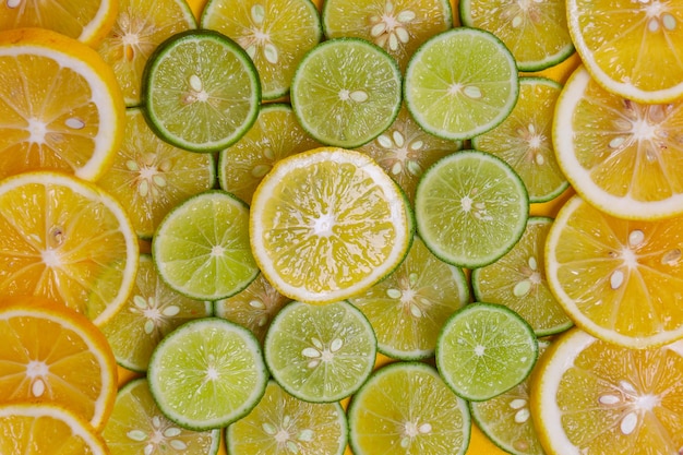 Slice of limes and lemons Cute wallpaper for summer healthy drink